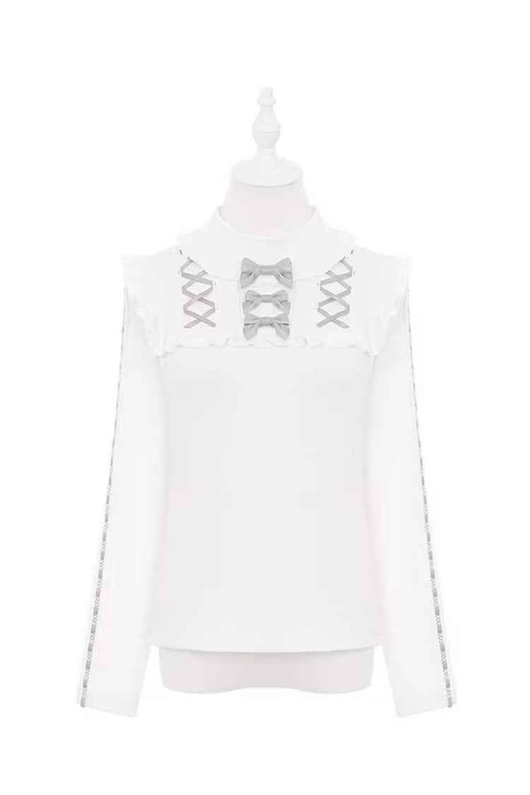 Grey [Gloomy Cat Series] Sleeveless Triple-Layered Ruffled Sweet Suspender Cake Strap Dress - Top - 12