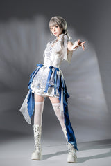 White [Dragon Bones] Chinese Style Prince Handsome Ouji Lolita Shorts - Product - 2