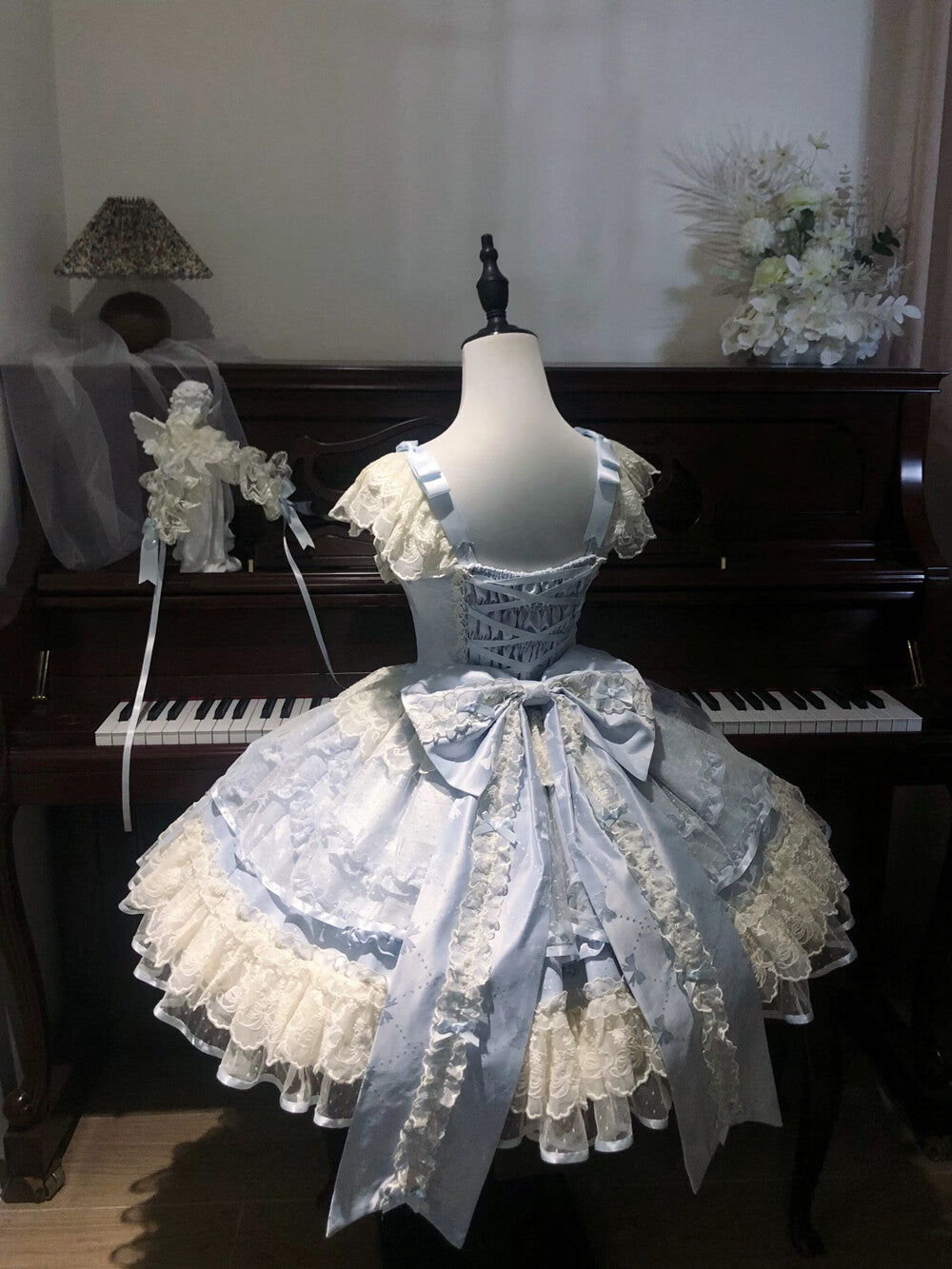 Dreaming Butterfly Ballet Sweet Lolita JSK Full Set 商品画像