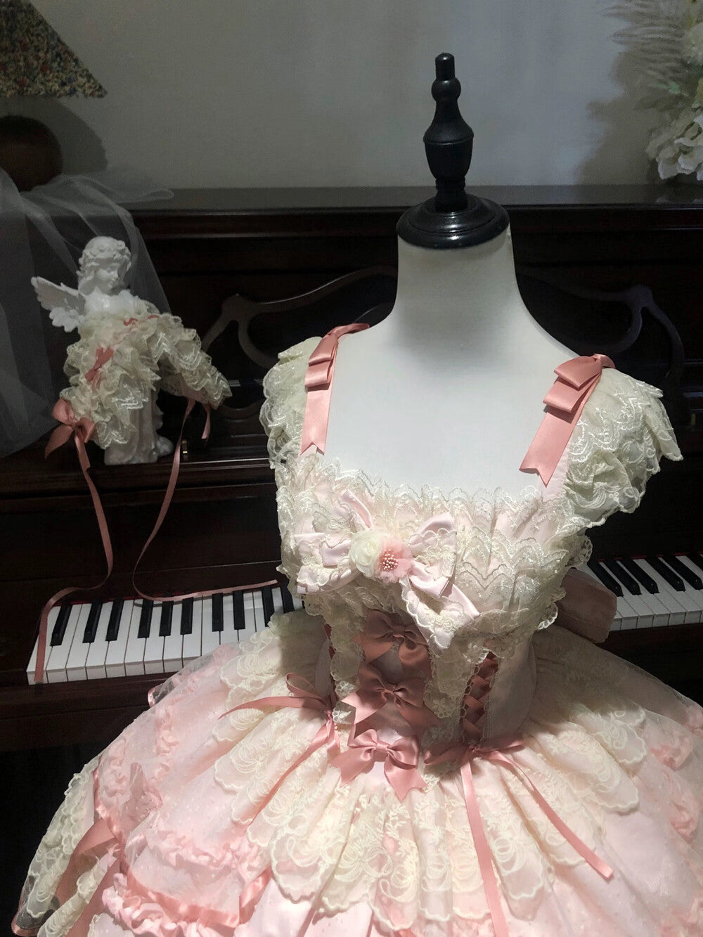 Dreaming Butterfly Ballet Sweet Lolita JSK Full Set 商品画像