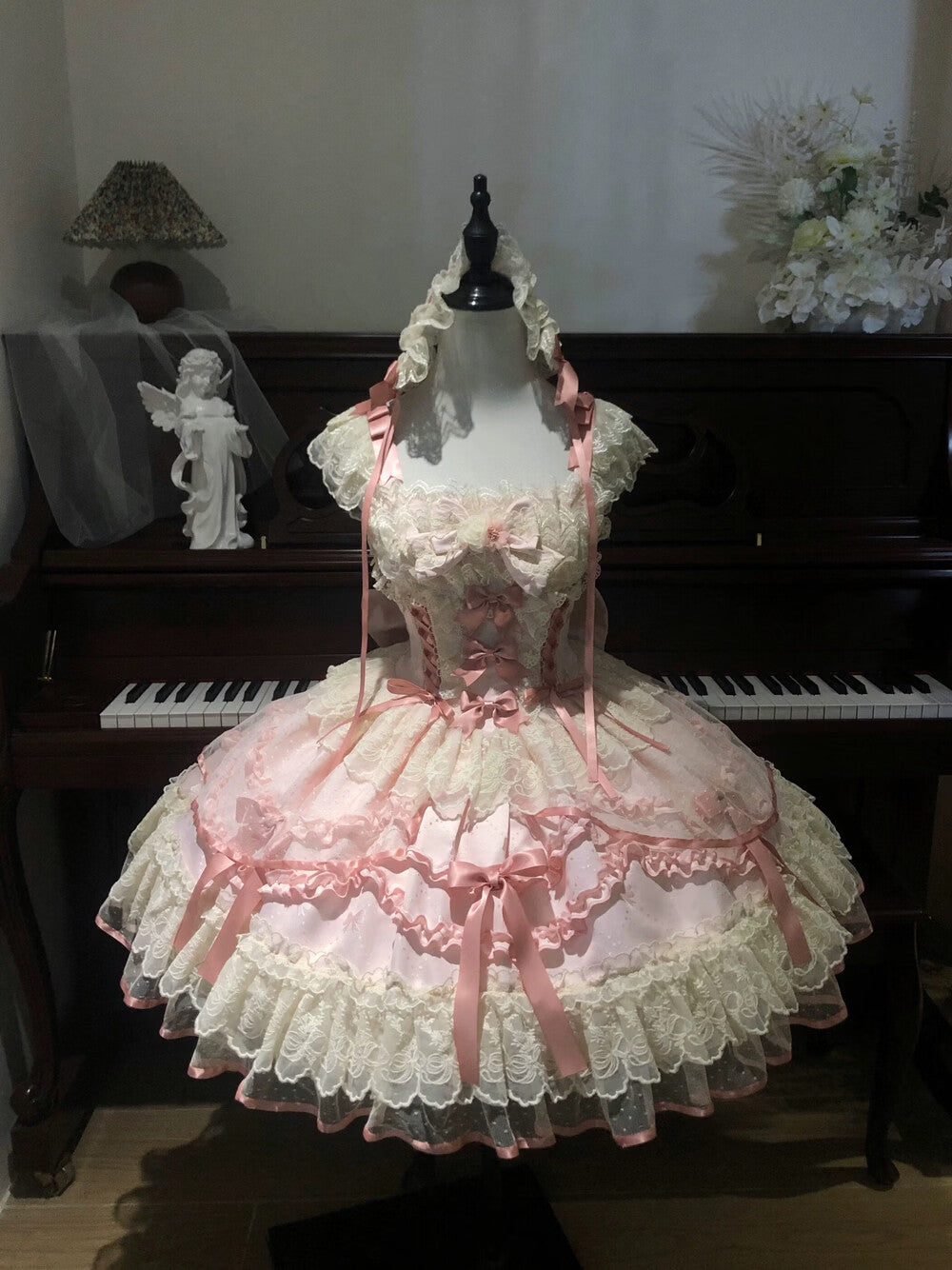 Dreaming Butterfly Ballet Sweet Lolita JSK Full Set 商品画像