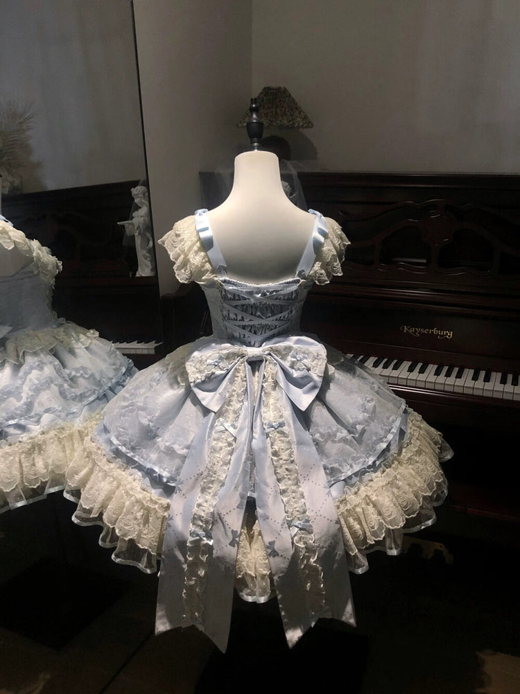 Dreaming Butterfly Ballet Sweet Lolita JSK Full Set 商品画像