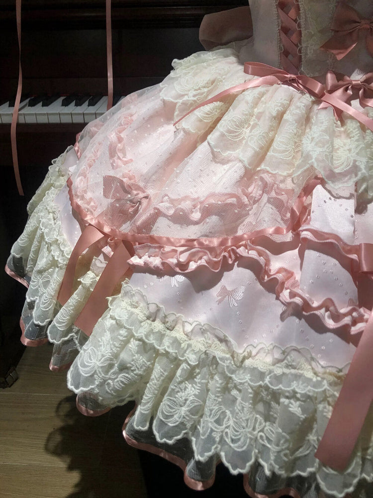 Dreaming Butterfly Ballet Sweet Lolita JSK Full Set 商品画像