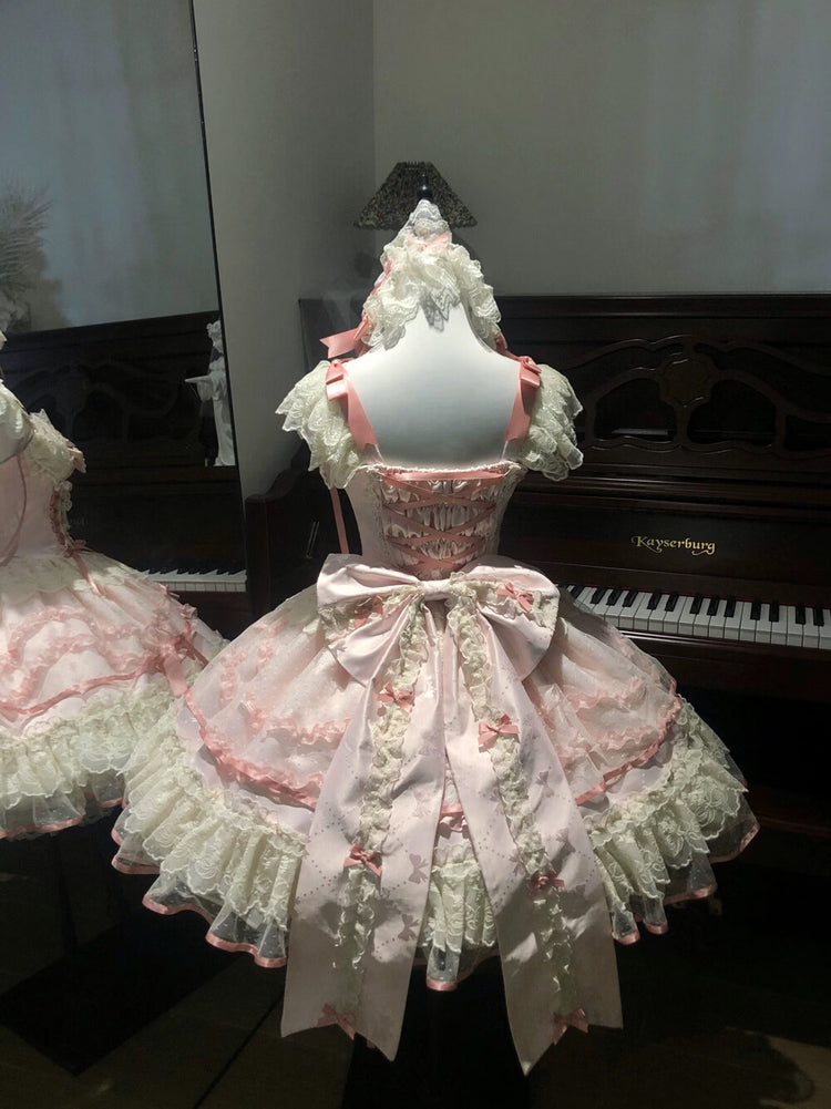 Dreaming Butterfly Ballet Sweet Lolita JSK Full Set 商品画像