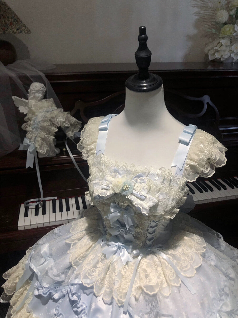 Dreaming Butterfly Ballet Sweet Lolita JSK Full Set 商品画像