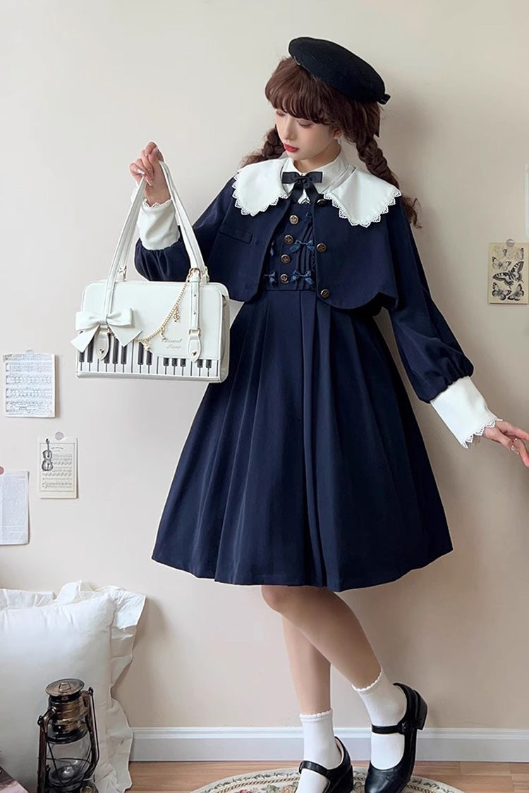 Piano Waltz Bowknot Sweet Lolita Handbag 4 Colors - Product - 12