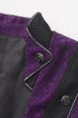 [Eternal Blood Moon Forest] V Collar Sleeveless Ouji Fashion Elegant Prince Handsome Lolita Coat 2 Colors - Product - 6