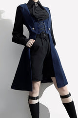 Overture Middle Ages Ouji Fashion Gothic Lolita Long Vest 3 Colors - Product - 9