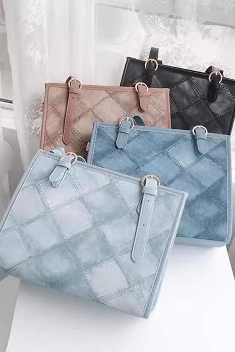 Diamond Print Sweet Japanese Lolita Shoulder Itabag 4 Colors - Product - 10