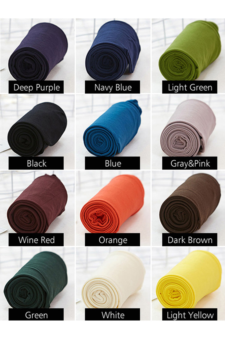 Multi-Color High Elasticity 80D Thin Anti-hook Wire Pantyhose Socks - Black - 8