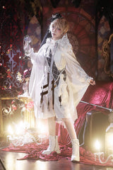 Rose Candlestick Gemini Ouji Fashion Lolita Set 3 Colors - White - 3