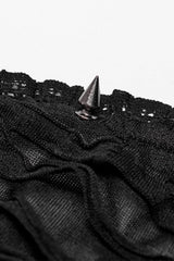 Sleeveless Ripped Womens Halterneck Gothic Corset 2 Colors - Product - 12