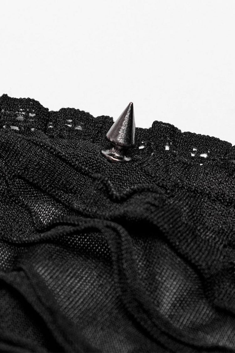 Sleeveless Ripped Womens Halterneck Gothic Corset 2 Colors - Product - 12