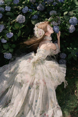 Green [Spring Rose] Sleeveless Multi-Layered Bowknot Lace-Up Fishbone Sweet Lolita Jsk Dress - Product - 22