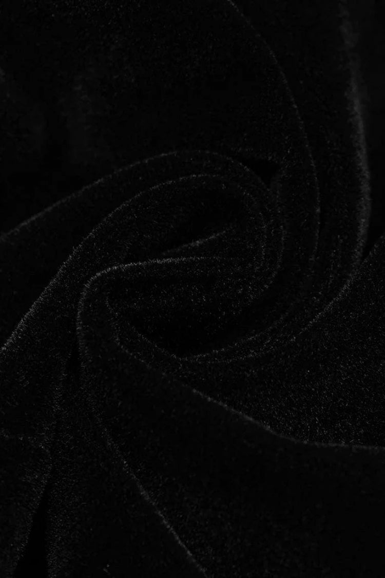 Women's Large Lapel Collar Long Sleeves Slim Tuxedo Gothic Coat 2 Colors - Product - 7