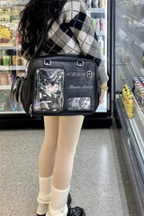 Classic Large Capacity Embroidered Crossbody Lolita Itabag 3 Colors - Product - 4