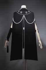 Black [The Strange End of the Immortal Sect] Sleeveless Chinese Style Ouji Lolita Set - Product - 6