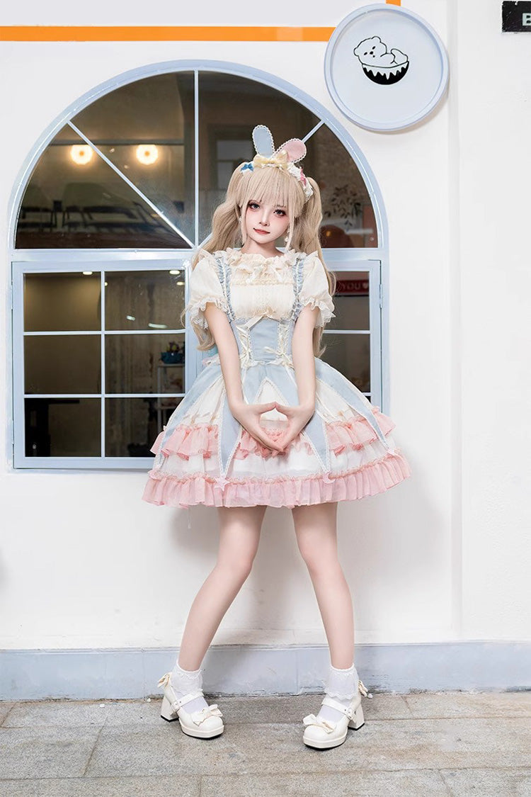 Ballet Circus Hanayome Sweet Princess Lolita Jsk Dress 2 Colors - Product - 10