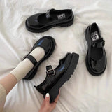 Black Mary Jane Ouji Plus Size Prince Lolita Shoes - Product - 7
