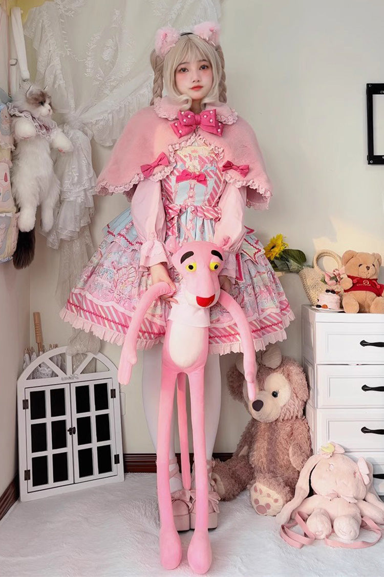 [Candy Park] Bowknot Lace Sweet Princess Lolita Shawl Cape 9 Versions - Product - 4
