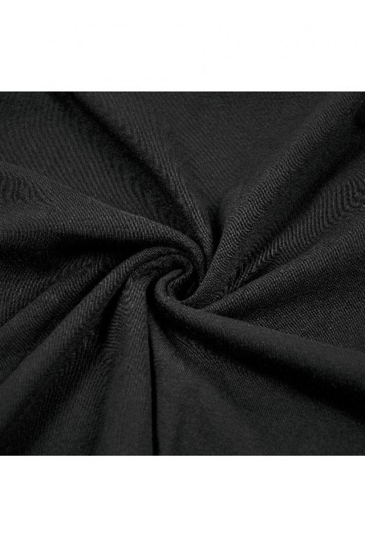 Black Cross Straps Cut-Out Women's Sweet Balletcore Mini Slip Dress - Product - 16