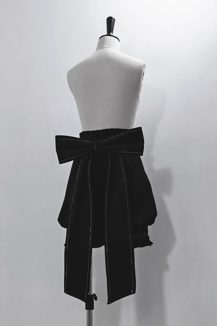 Black Anxious Rabbit Ouji Fashion Gothic Lolita Shorts - Product - 2