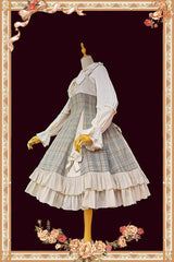 Multi-Color Backlight Memoirs Elegant Slim Bowknot Sleeveless Ruffle Classic Lolita Dress - Product - 11