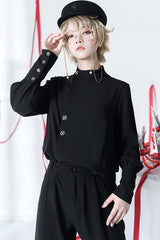 Black Princess Chronicles The Stars Change in Positions Ouji Lolita Blouse - Product - 3