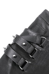 Black Asymmetric Studded Women's Punk Pants - Product - 16