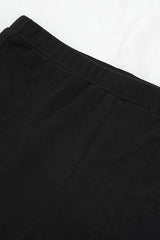 Black Punk Skull Wing Printed Womens Pants - Product - 6