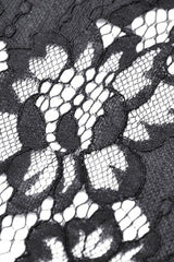 Black Women's Gothic Lace Irregular Distressed Hanky‑Hem Skirt - Product - 18