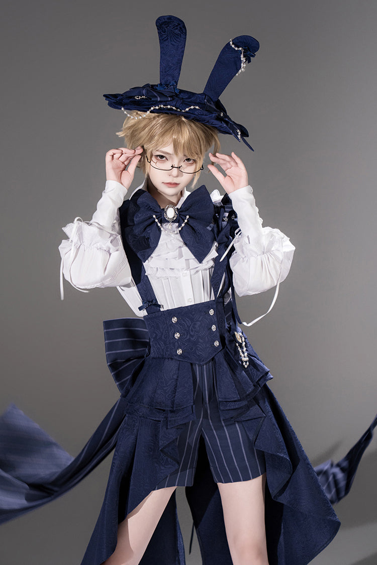 Blue Rabbit Theater Jacquard Version Sweet Prince Cool Ouji Lolita Girdle - Product - 8
