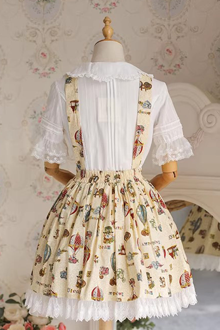Mechanical Balloon Printed Bow Lace Sweet (Dress Only) detail view 8