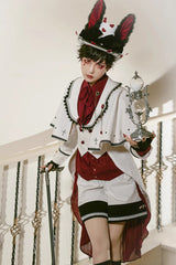White Rabbit Duke Handsome Elegant Ouji Fashion Lolita Shorts - Product - 4