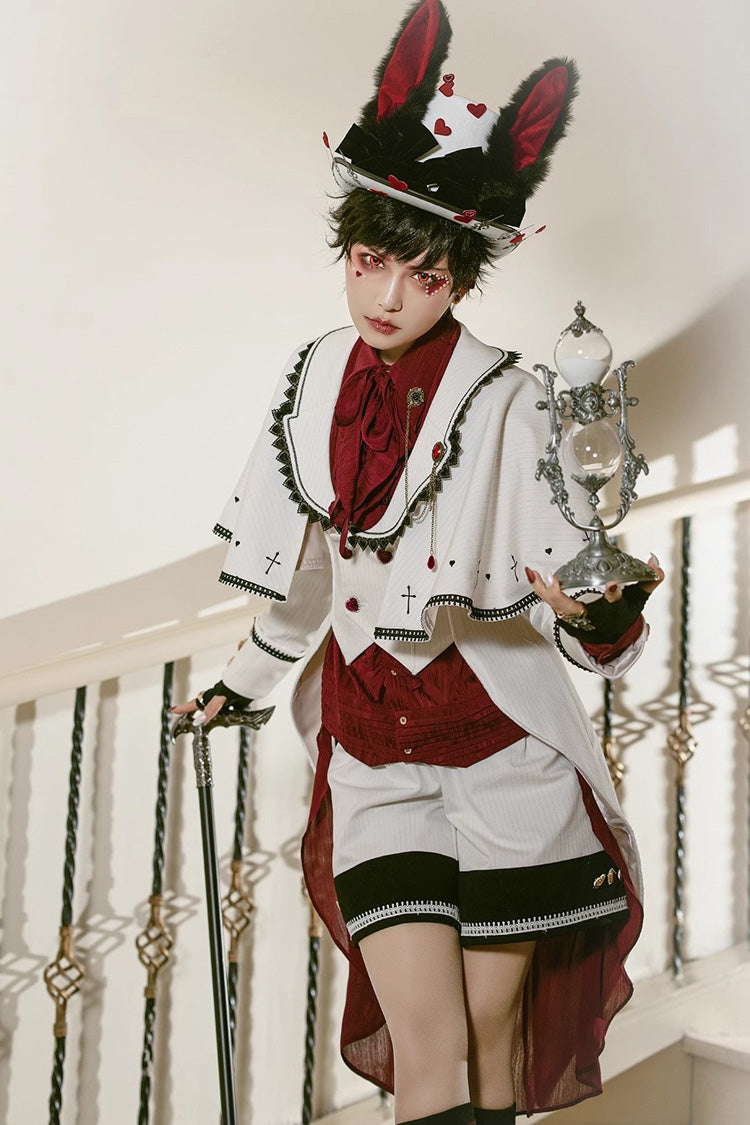 White Rabbit Duke Handsome Elegant Ouji Fashion Lolita Shorts - Product - 4