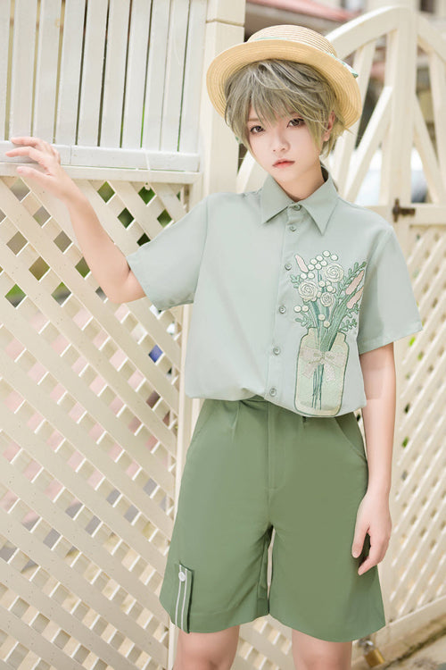 Princess Chronicles Flowering Phase Embroidered Ouji Lolita Blouse - Product - 8