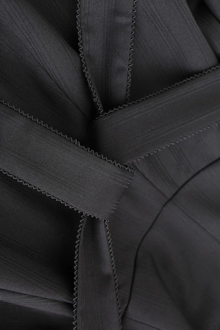 Retro Elegant Handsome Neutral Prince Gothic Ouji Long Coat - Product - 5