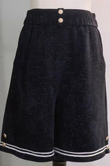 Black [Song Of Tomorrow] Long Sleeves Embroidery Asymmetric Gothic College Style Ouji Lolita Full Set - Product - 11