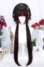 Rosso scuro/nero