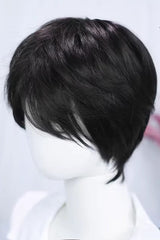 Natural Black Cool Androgynous Daily Lolita Wig - Product - 3