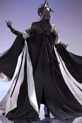 Black Prince Stand Collar Long Sleeves Print Lace-Up Gorgeous Cool Ouji Lolita Set - Product - 3