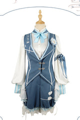 Alice Detective Retro Genuine White Ouji Lolita Blouse - Product - 6