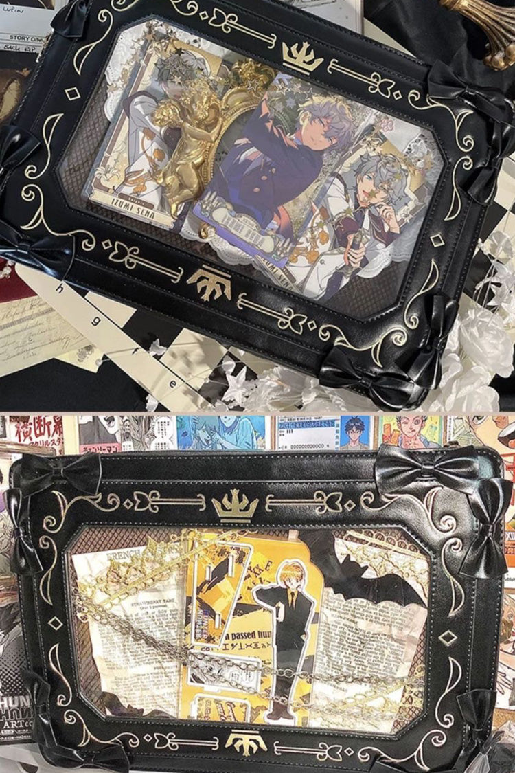 Picture Frame Transparent Sweet Princess Lolita Shoulder Itabag 2 Colors - Product - 4