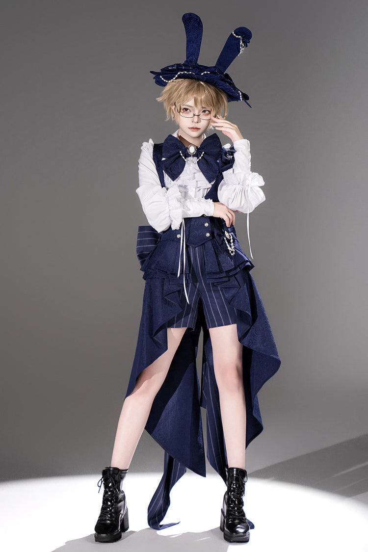 Blue Rabbit Theater Jacquard Version Sweet Prince Cool Ouji Lolita Girdle - Product - 7