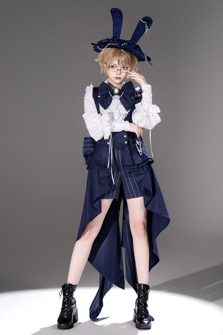 Blue Rabbit Theater Jacquard Version Sweet Prince Cool Ouji Lolita Girdle - Product - 7