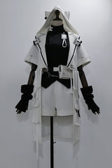 White [White Cat] Functional Style Ouji Fashion Prince Handsome Lolita Cat Ears Coat - Product - 11