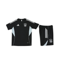 Germany 2026 Short Sleeve/Shorts Tracksuit Black