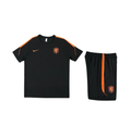 Netherlands 2026 Short Sleeve/Shorts Tracksuit Black