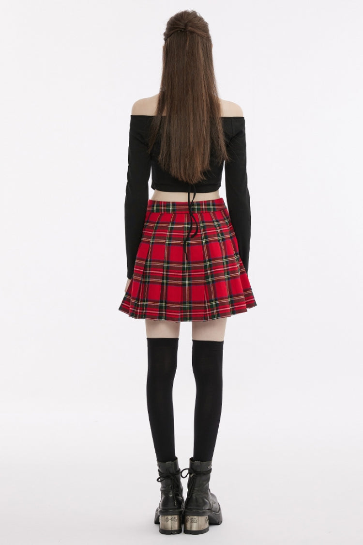 Black Long Sleeves Heart-Shaped Hollow Halter Neck Women's Gothic T-Shirt - Product - 5