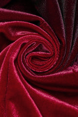 Black/Red Doll Collar Long Sleeves Gradient Embroidery Women's Gothic Prom Dress - Product - 7